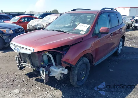 2015 Subaru Forester 2.5I Premium from USA, damaged, VIN JF2SJADC8FH498265